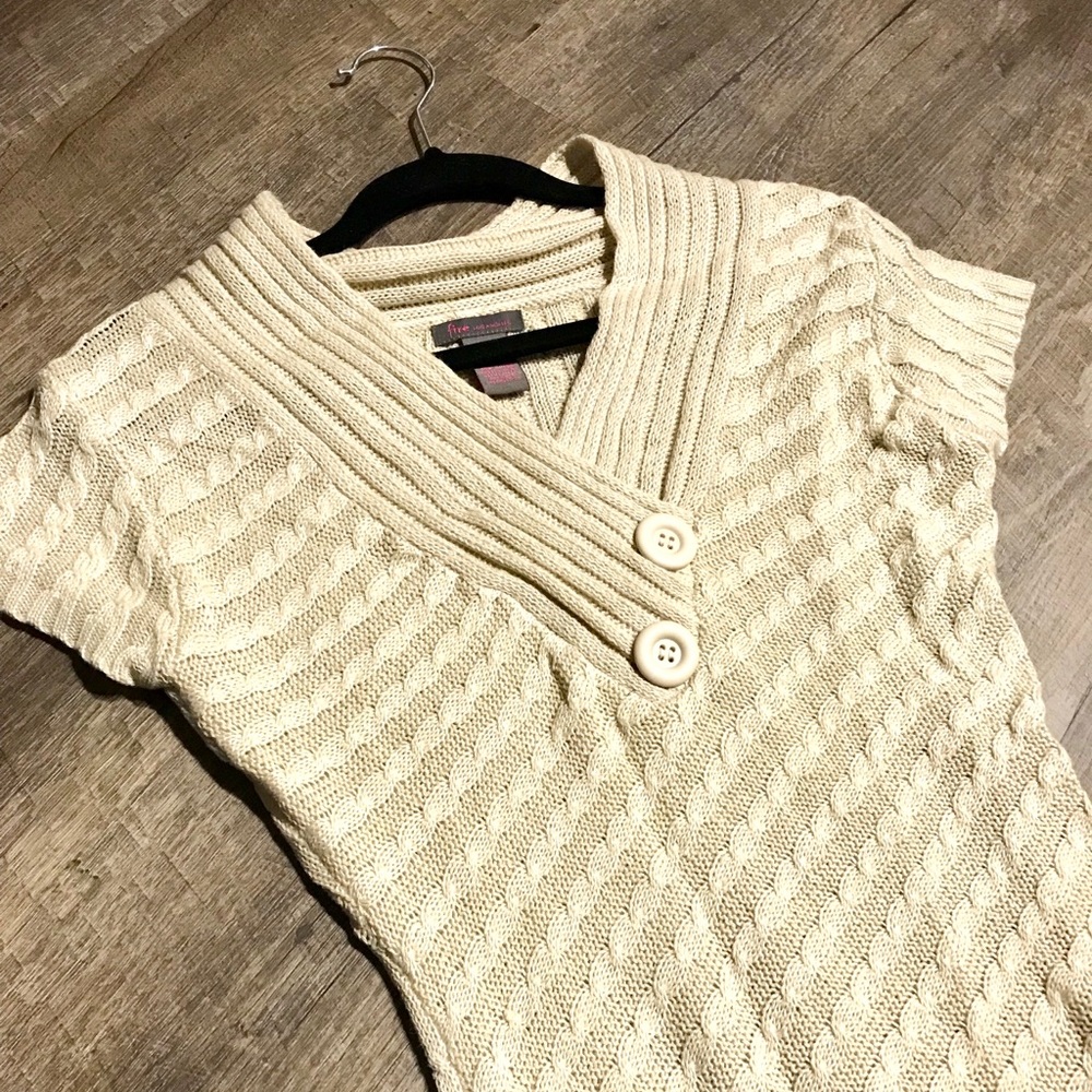 NWT Sweater Tunic/Dress with Wrap Details